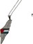 Filistin Haritası Içinde Bayrak Paslanmaz Gümüş Rengi Zinciri Unisex Kolye 44 cm J300019 2