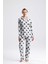 Pamuklu Pijama Takımı 5010 1