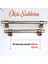 Mobilya Dolap Mutfak Kapak Çekmece Dolabı Kulpları Kulbu Kulpu Bronz Metal Kulp 128 Mm-12.8 cm 3