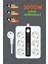 Pro P11 5x Priz 3000W Termal Akım Korumalı 4x USB 2x Type-C Girişli Çoklu Priz 1