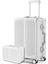 Joya Pc Policarbon 2'li Valiz Seti (Kabin ve Makyaj) Beyaz 2