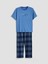 Yeni Sezon Standart Kalıp Erkek Pijama Takımı 5