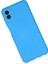 Bfs Samsung Galaxy A04 Kılıf Nano Içi Kadife Silikon - Mavi 3