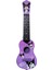 Mor Oyuncak 6 Telli Kuromi Desenli Ispanyol Gitar 50 Cm. Okul Gösteri Gitarı 2