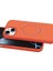 Bfs Apple iPhone 15 Plus Regal Magsafe Standlı Kapak - Turuncu 2