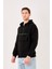 X-4005 Kapüşonlu Yarım Fermuarlı Sweat 3