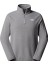 M Glacier Fleece 1/4 Zip Jacket Kadın Outdoor Parka NF0A8D0QCQI1 Gri 1