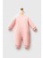 %100 Pamuk / %100 Cotton Çıtçıtlı Kız Bebek Tulum 3