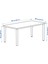 Lagkapten/adıls Çalışma Masası Beyaz 140 x 60 cm 2