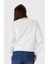 Nakışlı Organik Pamuklu Crop Sweatshirt 2
