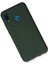 Bfs Huawei P20 Lite Kılıf Nano Içi Kadife Silikon - Koyu Yeşil 3