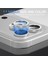 iPhone 17 Pro / 17 Pro Max Kılıf Parlak Taşlı Kamera Koruma Renkli Lens Koruyucu Temperli Cam 2