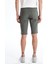 Yeni Sezon Slim Fit Gabardin Erkek Bermuda Şort 4
