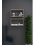DF05103AC Ikili Dekoratif Raf Kitaplık Duvar Rafı 60X28X15 3