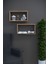 DF05103AC Ikili Dekoratif Raf Kitaplık Duvar Rafı 60X28X15 4