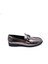 6090 Metalik Platin Renk Kadın Loafer Ayakkabı 2