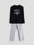 Yeni Sezon Standart Kalıp Beşiktaş Baskılı Erkek Pijama Takımı 5