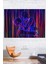 Neon Işıkların Ardında Duvar Örtüsü Duvar Halısı Wall Tapestry 1