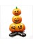 Halloween Ayaklı ve 3 Katlı Balkabağı Folyo Balon, 109CM x 61CM 2