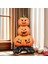 Halloween Ayaklı ve 3 Katlı Balkabağı Folyo Balon, 109CM x 61CM 5