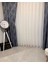 Keten Tül Perde 1/2,5 Pileli Sezer Çöl Tasarım 450 x 265 cm Düz Renk 4