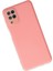 Bfs Samsung Galaxy A22 Kılıf Lansman Glass Kapak - Pembe 3