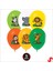 Safari Sevimli Hayvanlar Temalı 30CM Balon - 5 Adet 1