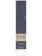 Arges Dolap 3 Raflı 2 Çekmeceli Tek Askılı 44X30X221 Aytaşı-Antrasit 1