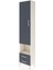 Arges Dolap 3 Raflı 2 Çekmeceli Tek Askılı 44X30X221 Aytaşı-Antrasit 3