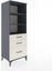 Hyperion Dolap 3 Raflı 3 Çekmeceli 60X44X163 Antrasit-Aytaşı 2