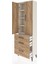 Arges Dolap 4 Raflı 3 Çekmeceli 2 Kapaklı 60X30X182 Aytaşı-Çam 4