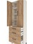 Arges Dolap 4 Raflı 3 Çekmeceli 2 Kapaklı 60X30X182 Aytaşı-Çam 5