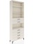 Arges Dolap 4 Raflı 6 Çekmeceli 88X30X243 Aytaşı-Aytaşı 2