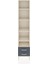 Arges Dolap 5 Raflı 2 Çekmeceli 44X30X221 Aytaşı-Antrasit 1