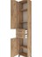 Arges Dolap 4 Raflı 2 Çekmeceli 2 Kapaklı 44X30X221 Çam-Çam 5