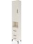 Arges Dolap 4 Raflı 3 Çekmeceli Tek Kapaklı 44X30X221 Aytaşı-Aytaşı 3