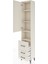 Arges Dolap 4 Raflı 3 Çekmeceli Tek Kapaklı 44X30X221 Aytaşı-Aytaşı 4