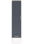 Arges Dolap 2 Raflı Tek Çekmeceli Tek Askılı 44X30X182 Aytaşı-Antrasit 1
