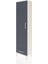 Arges Dolap 2 Raflı Tek Çekmeceli Tek Askılı 44X30X182 Aytaşı-Antrasit 3