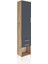 Arges Dolap 2 Raflı 2 Çekmeceli Tek Askılı 44X30X221 Çam-Antrasit 2