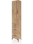 Arges Dolap 2 Raflı 3 Çekmeceli Tek Askılı 44X30X221 Çam-Çam 3
