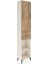 Arges Dolap 4 Raflı Tek Çekmeceli Tek Kapaklı 44X30X221 Aytaşı-Çam 2