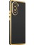 Huawei Nova 10 Pro Kılıf N7TH Bark Kapak-Siyah 1