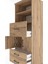 Hyperion Dolap 3 Raflı 3 Çekmeceli 2 Kapaklı 60X44X163 Çam-Çam 5