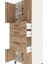 Hyperion Dolap 2 Raflı 3 Çekmeceli 4 Kapaklı 60X44X163 Aytaşı-Çam 5