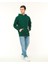 Kapüşonlu Yeşil Erkek Sweatshirt 2