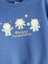 Yeni Sezon Bisiklet Yaka Baskılı Erkek Çocuk Sweatshirt 2
