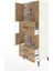 Hyperion Dolap 3 Raflı 3 Çekmeceli 4 Kapaklı 60X44X163 Aytaşı-Çam 4
