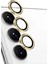CPT16 Samsung Galaxy S24 Fe Raze Metal Kamera Lens - Sarı 1