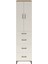 Hyperion Dolap 3 Raflı 4 Çekmeceli 2 Kapaklı 60X44X243 Çam-Aytaşı 1